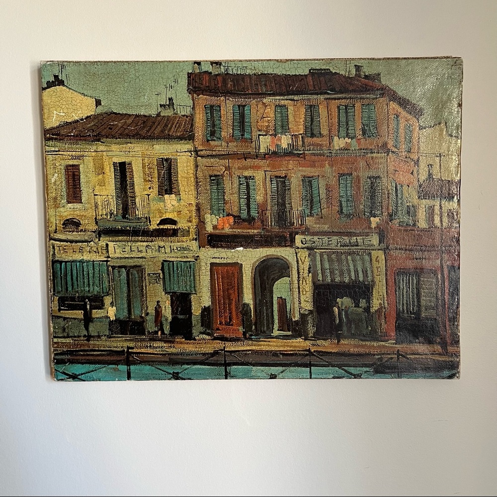 3 for $30 ✨ vintage Italian print on canvas